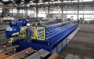 BPL40 Mobile shearline with pull-in system