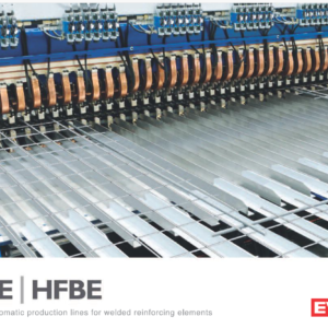FBE / HFBE - Highly flexible welding lines for meshes for precast applications