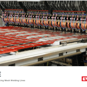 GE - Welding line for the production of reinforcing mesh