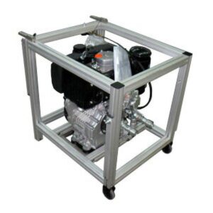 Transportable powerpack with diesel engine