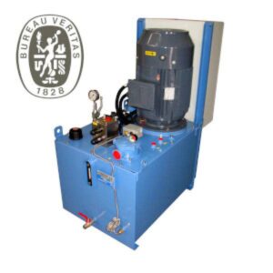 "Bureau Veritas" certified powerpack for naval crane