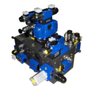 Mettallurgic press control manifold